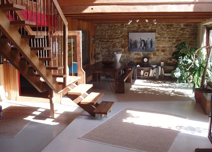 Grande Maison Avec Extension D'architecte A 700m De La Plage 펜션 *